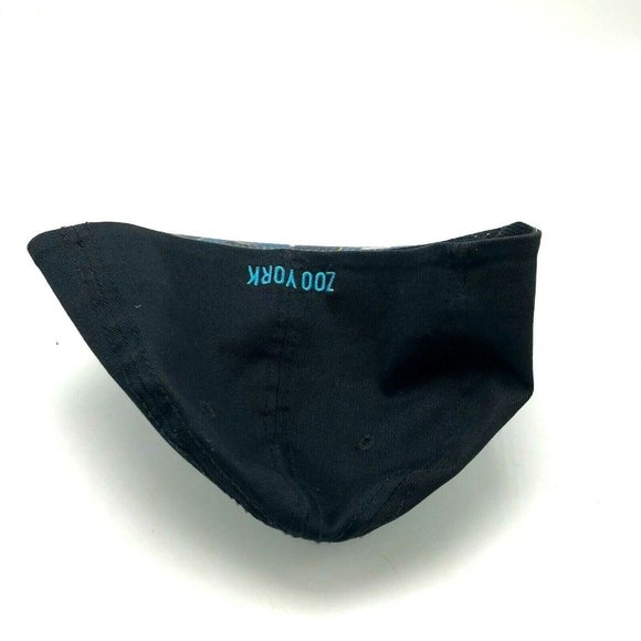 Zoo York Online Store Subway Central Park Zoo Hat Cap Fitted Small Black Plaid - Picture 6 of 9